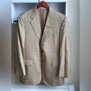 Canali Tan Suit Jacket